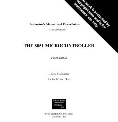 خرید و دانلود نسخه کامل کتاب The 8051 Microcontroller, Solutions Manual