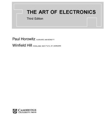 خرید و دانلود نسخه کامل کتاب The Art of Electronics
