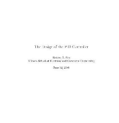خرید و دانلود نسخه کامل کتاب The design of the PID controller