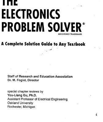 خرید و دانلود نسخه کامل کتاب The Electronics Problem Solver