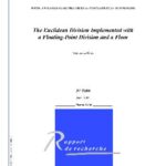 خرید و دانلود نسخه کامل کتاب The euclidean division implemented with a floating-point division and a floor