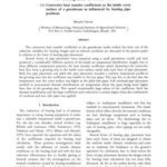 خرید و دانلود نسخه کامل کتاب The Heating Load of Greenhouses. (1). Convective heat transfer coefficients at the inside cover surface of a greenhouse as influenced by heating pipe positions (Тепловая нагрузка теплицы. (1). Коэффициент конвективной теплопередачи внутри те