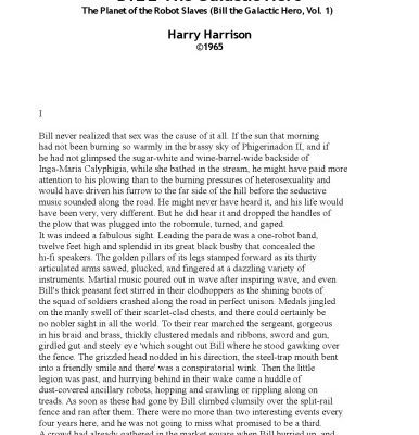 خرید و دانلود نسخه کامل کتاب The Planet of the Robot Slaves (Bill the Galactic Hero, Vol. 1)