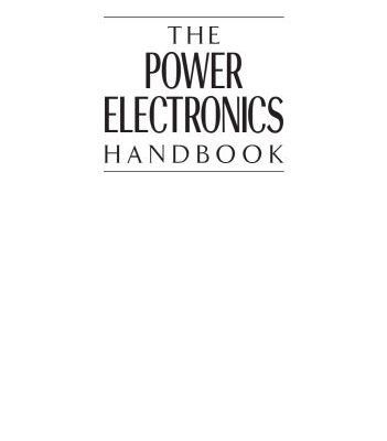 خرید و دانلود نسخه کامل کتاب The power electronics handbook