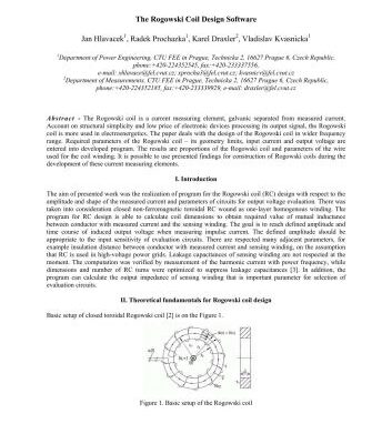 خرید و دانلود نسخه کامل کتاب The Rogowski Coil Design Software