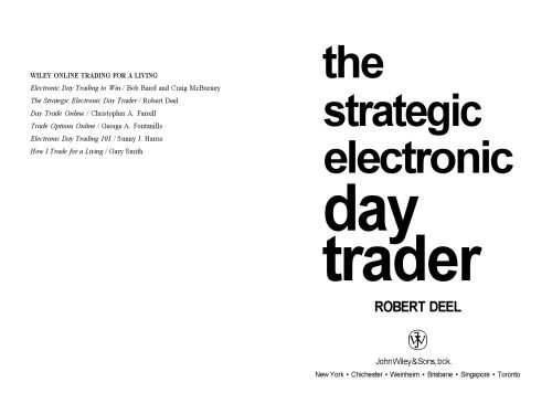خرید و دانلود نسخه کامل کتاب The Strategic Electronic Day Trader_6905ef93a64c4.jpeg خرید و دانلود نسخه کامل کتاب The Strategic Electronic Day Trader