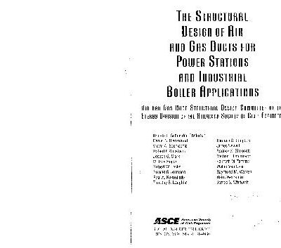 خرید و دانلود نسخه کامل کتاب The Structural Design of Air and Gas Ducts for Power Stations and Industrial Boiler Applications
