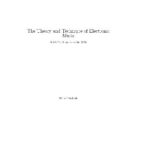 خرید و دانلود نسخه کامل کتاب Theory and Technique of Electronic Music