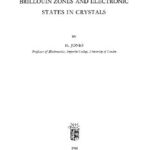 خرید و دانلود نسخه کامل کتاب Theory of Brillouin Zones and Electronic States in Crystals