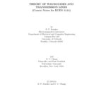 خرید و دانلود نسخه کامل کتاب THEORY OF WAVEGUIDES AND TRANSMISSION LINES