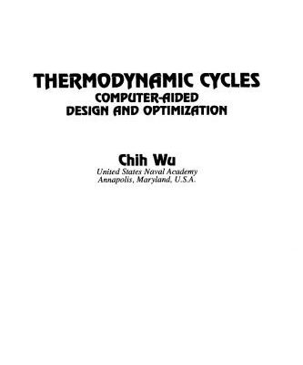 خرید و دانلود نسخه کامل کتاب Thermodynamic Cycles (Chemical Industries, V. 99)
