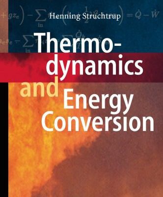 خرید و دانلود نسخه کامل کتاب Thermodynamics and energy conversion