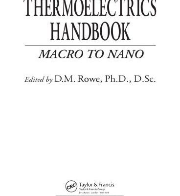 خرید و دانلود نسخه کامل کتاب Thermoelectrics Handbook: Macro to Nano