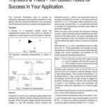 خرید و دانلود نسخه کامل کتاب Thyristors & Triacs – Ten Golden Rules for Success In Your Application
