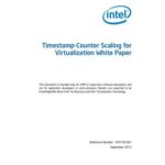 خرید و دانلود نسخه کامل کتاب Timestamp-Counter Scaling for Virtualization White Paper