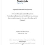 خرید و دانلود نسخه کامل کتاب Towards net zero energy Buildings: Passive house performance with PV installation and advanced ventilation control in two different climates (Здания с нулевым энергопотреблением: Характеристики пассивного дома с фотоэлектрической устано