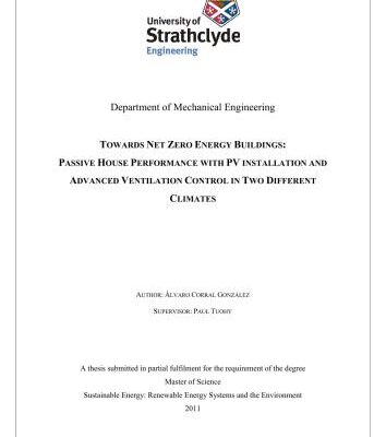 خرید و دانلود نسخه کامل کتاب Towards net zero energy Buildings: Passive house performance with PV installation and advanced ventilation control in two different climates (Здания с нулевым энергопотреблением: Характеристики пассивного дома с фотоэлектрической устано