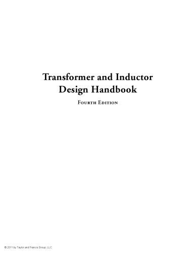 خرید و دانلود نسخه کامل کتاب Transformer and Inductor Design Handbook, Fourth Edition_6923555ec5f63.jpeg خرید و دانلود نسخه کامل کتاب Transformer and Inductor Design Handbook, Fourth Edition