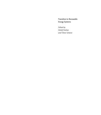 خرید و دانلود نسخه کامل کتاب Transition to Renewable Energy Systems