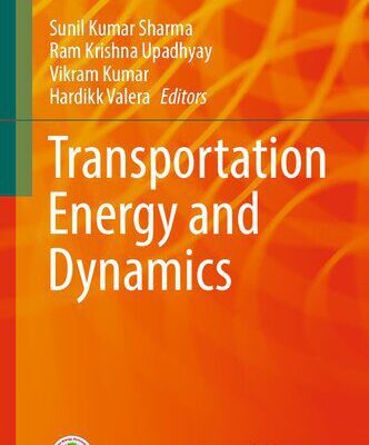 خرید و دانلود نسخه کامل کتاب Transportation Energy and Dynamics