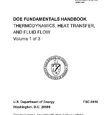 خرید و دانلود نسخه کامل کتاب U.S. Department of Energy. Fundamentals Handbook. Thermodynamics
