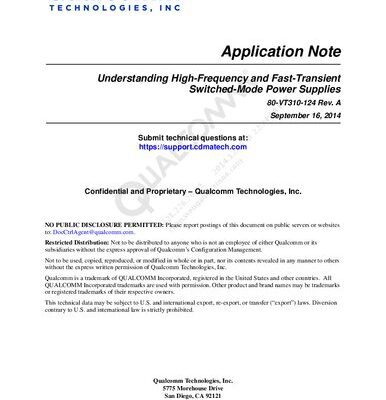 خرید و دانلود نسخه کامل کتاب Understanding High-Frequency and Fast-Transient Switched-Mode Power Supplies