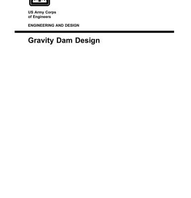 خرید و دانلود نسخه کامل کتاب US Army Corps of Engineers – Gravity Dam Design