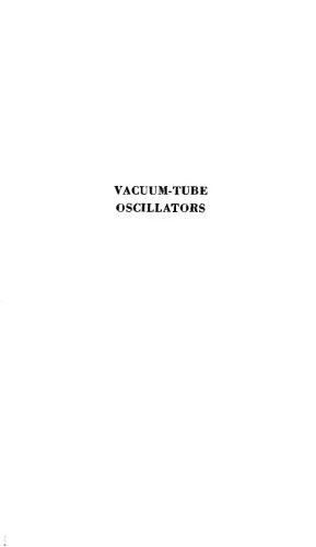 خرید و دانلود نسخه کامل کتاب Vacuum Tube Oscilators_6905eb4598648.jpeg خرید و دانلود نسخه کامل کتاب Vacuum Tube Oscilators