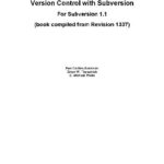 خرید و دانلود نسخه کامل کتاب Version control with Subversion 1.1