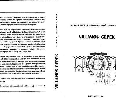خرید و دانلود نسخه کامل کتاب Villamos gépek