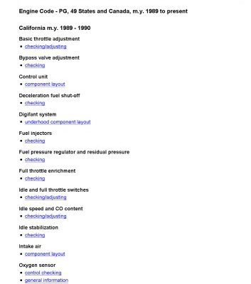 خرید و دانلود نسخه کامل کتاب Volkswagen Corrado – Fuel Systems Supercharger Exhaust Engine Electrical Fuel Injection AFC System
