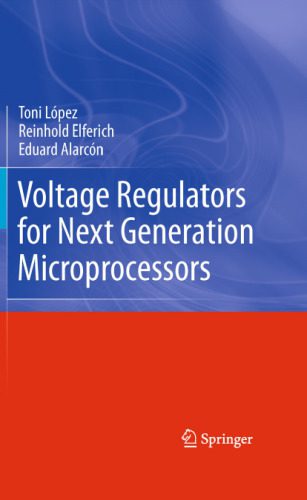 خرید و دانلود نسخه کامل کتاب Voltage Regulators for Next Generation Microprocessors