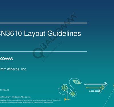 خرید و دانلود نسخه کامل کتاب WCN3610 Layout Guidelines
