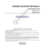 خرید و دانلود نسخه کامل کتاب WCN36x0 WLAN/BT/FM Platform Development Guide