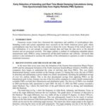 خرید و دانلود نسخه کامل کتاب WELLS – Early Detection of Islanding and Real Time Modal Damping Calculations Using Time Synchronized Data from Highly Reliable PMU Systems