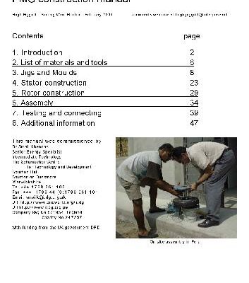 خرید و دانلود نسخه کامل کتاب Wind Turbine Construction Manual