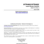 خرید و دانلود نسخه کامل کتاب WTR4905/WTR4605 Layout Review Checklist