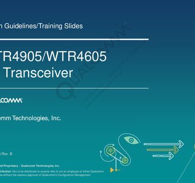 خرید و دانلود نسخه کامل کتاب WTR4905/WTR4605 RF Transceiver
