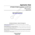 خرید و دانلود نسخه کامل کتاب WTR4905/WTR4605 S-parameters and NF Circle Application Note