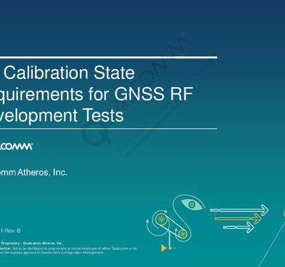خرید و دانلود نسخه کامل کتاب XO Calibration State Requirements for GNSS RF Development Tests