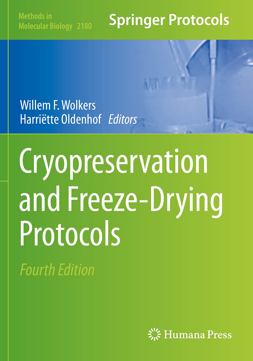 61OaB4JNCCS._SL1180_ دانلود کتاب Cryopreservation and Freeze-Drying Protocols