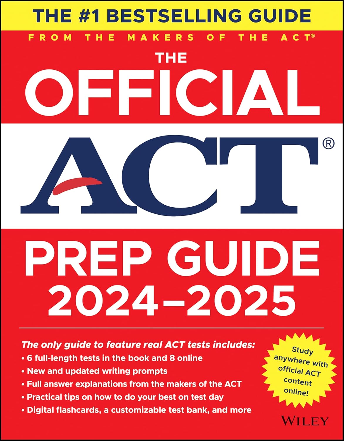 81XWahQULEL._SL1500_ خرید و دانلود نسخه کامل کتاب The Official ACT Prep Guide 2024-2025: Book + 9 Practice Tests