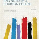 خرید و دانلود نسخه کامل کتاب Plays & Poems. Edited With Introd. and Notes by J. Churton Collins