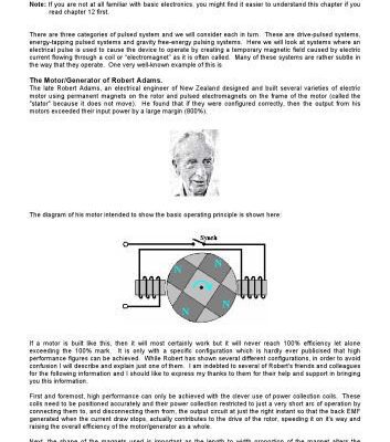 خرید و دانلود نسخه کامل کتاب A Practical Guide to Free Energy Devices ~ Chapter 2 : Moving Pulsed Systems