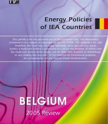 خرید و دانلود نسخه کامل کتاب Belgium: 2005 Review (Energy Policies)
