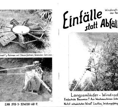 خرید و دانلود نسخه کامل کتاب Einfaelle statt Abfaelle – Langsamlaeufer Windrad