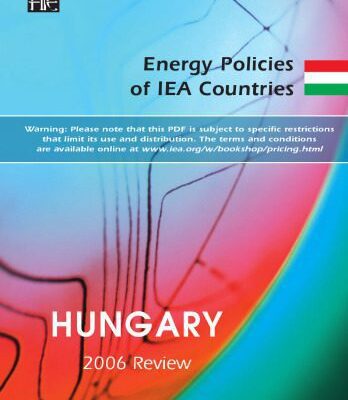 خرید و دانلود نسخه کامل کتاب Energy Policies of IEA Countries Hungary:  2006 Review