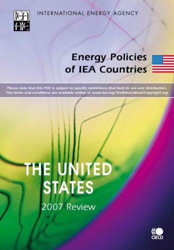 خرید و دانلود نسخه کامل کتاب Energy Policies of IEA Countries United States: 2007_692dff92835ca.jpeg خرید و دانلود نسخه کامل کتاب Energy Policies of IEA Countries United States: 2007