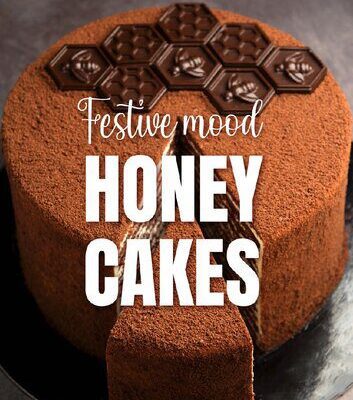 خرید و دانلود نسخه کامل کتاب Festive Mood Honey Cakes – 16 Luxurious Recipes with Rich Flavors