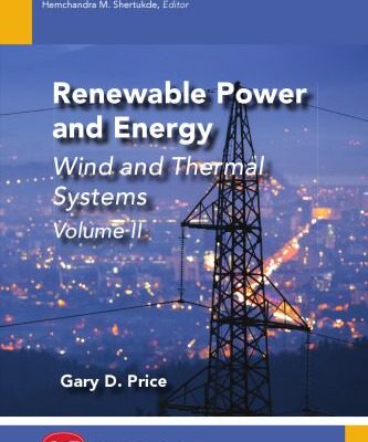 خرید و دانلود نسخه کامل کتاب Renewable Power and Energy, Volume II: Wind and Thermal Systems